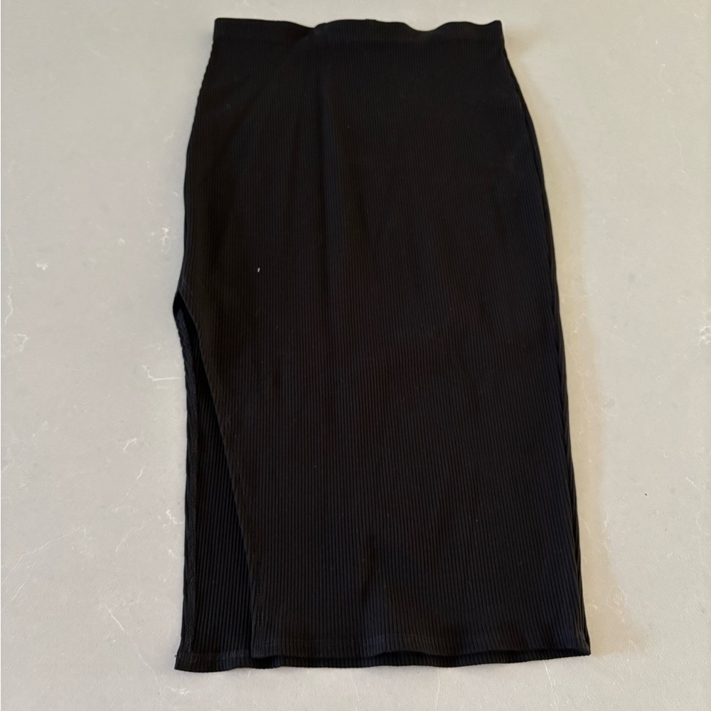 Lulu's Classic Black Pencil Skirt SET